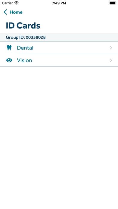 Guardian Dental & Vision App screenshot