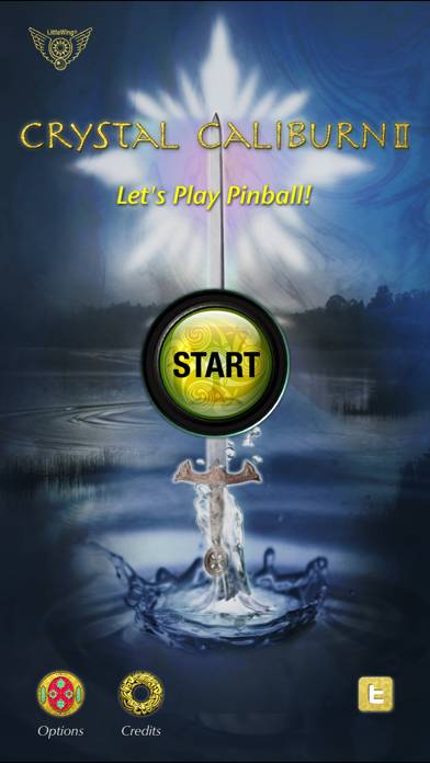Pinball Crystal Caliburn II Captura de pantalla de la aplicación #4