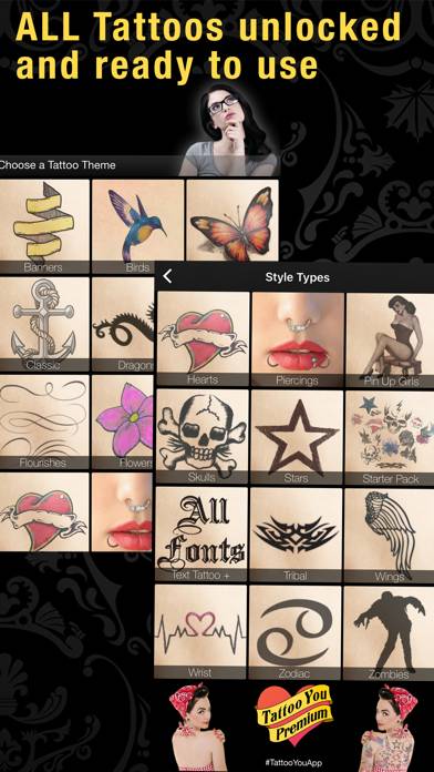 Tattoo You Premium Uygulama ekran görüntüsü #5