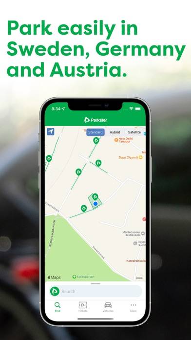 Parkster App skärmdump #6