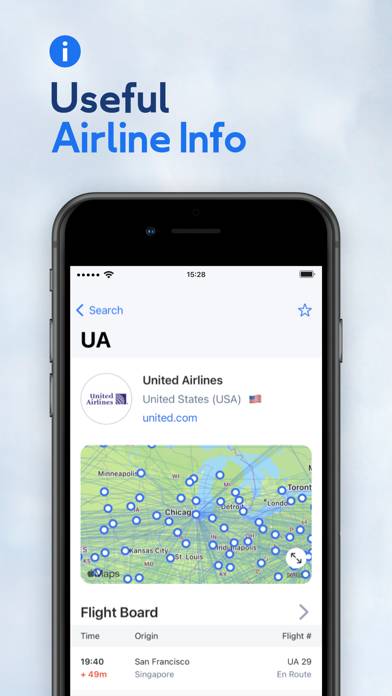 Flight Tracker plus Schermata dell'app #5