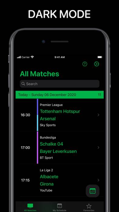Live Football On TV Schermata dell'app #6