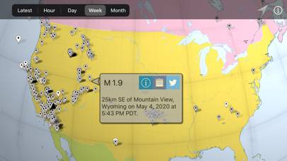 Tremor Tracker Schermata dell'app