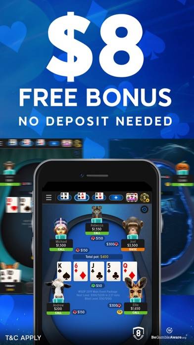 888 poker: Texas Holdem online Spiel-Screenshot