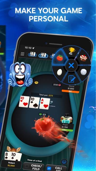 888 poker: Texas Holdem online Spiel-Screenshot
