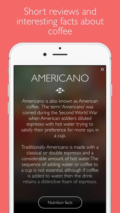 The Great Coffee App App screenshot #3