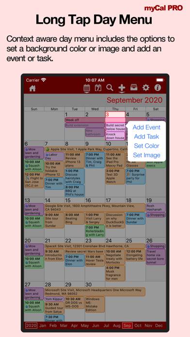 MyCal PRO Planner App-Screenshot #4