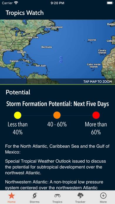 WJXT Hurricane Tracker App screenshot #1