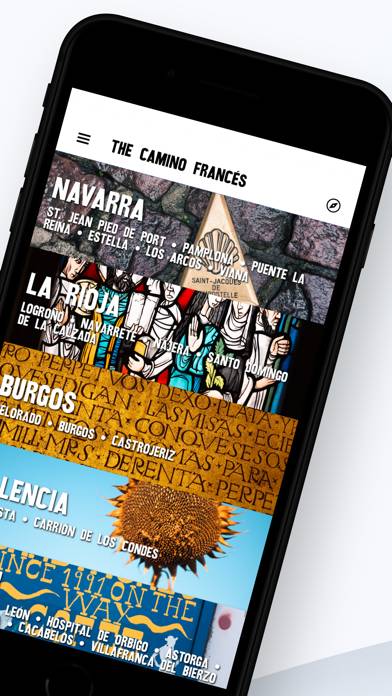 Wise Pilgrim Camino Francés Schermata dell'app #2