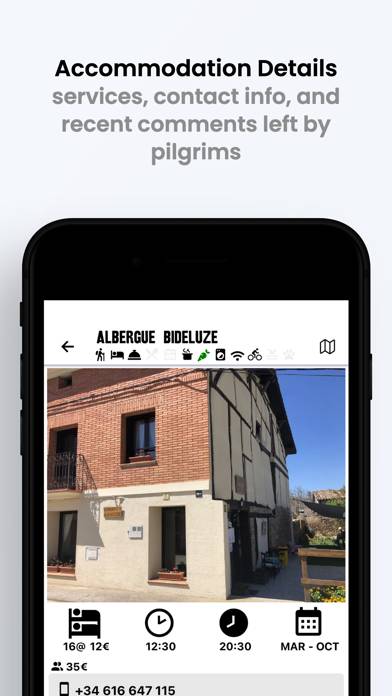 Wise Pilgrim Camino Francés Capture d'écran de l'application #5