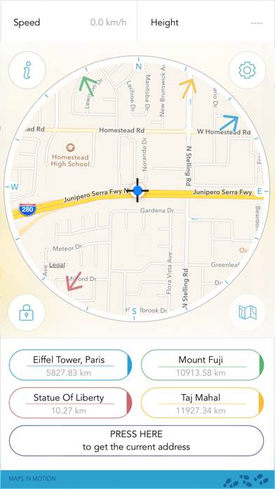 Direction Compass With Maps Скриншот приложения #1