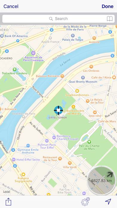 Direction Compass With Maps Capture d'écran de l'application #2