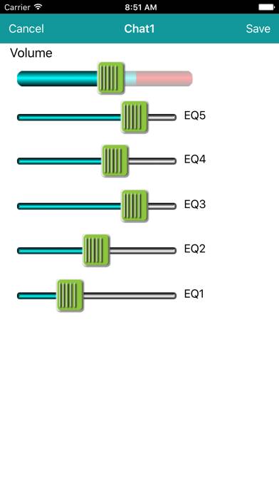 HearingAmp Schermata dell'app