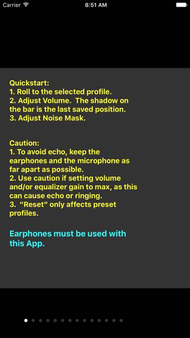 HearingAmp Schermata dell'app