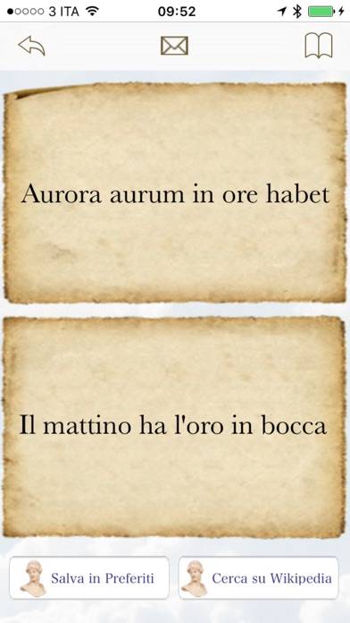 Frasi Latine Schermata dell'app #4