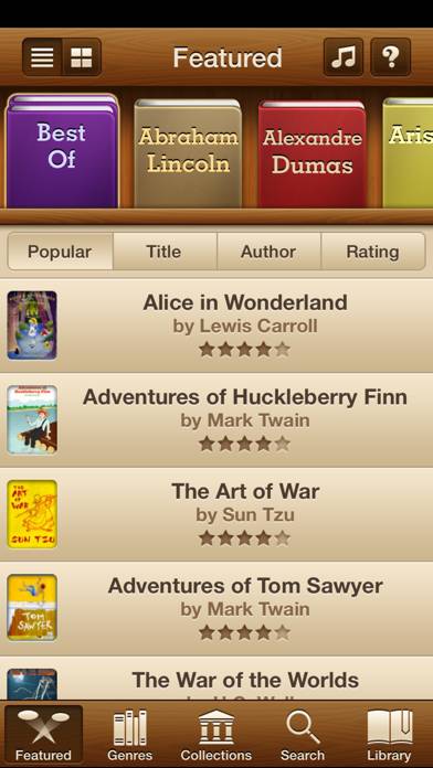 Free Books Pro- 23,469 classics for less than a cup of coffee. App screenshot #1