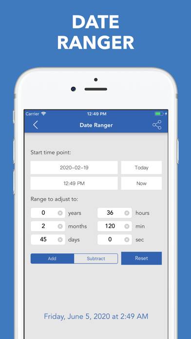 Date & Time Calculator(9 in 1) App preview #2