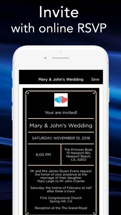 Pro Wedding Planner Captura de pantalla de la aplicación #3