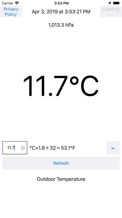 Celsius Thermometer Plus Uygulama ekran görüntüsü #4