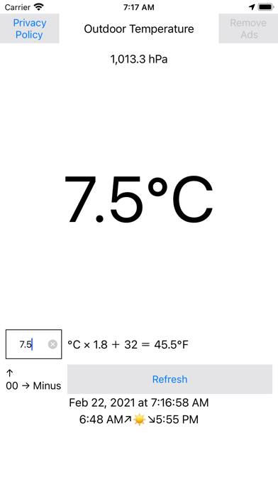 Celsius Thermometer Plus Uygulama ekran görüntüsü #5