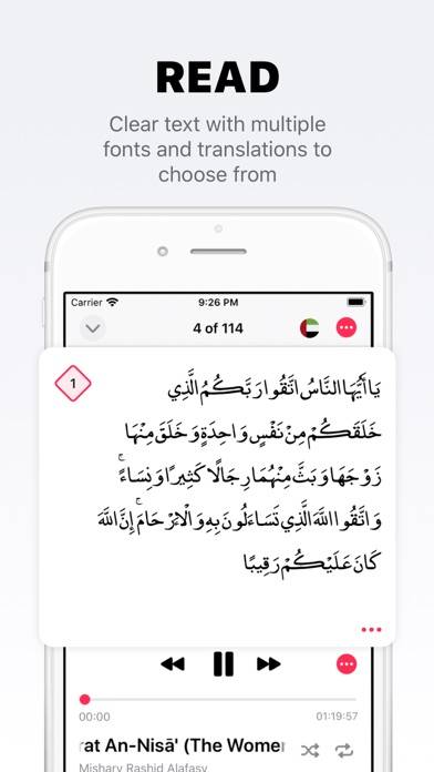 Quran Pro Muslim القرآن الكريم Capture d'écran de l'application #3