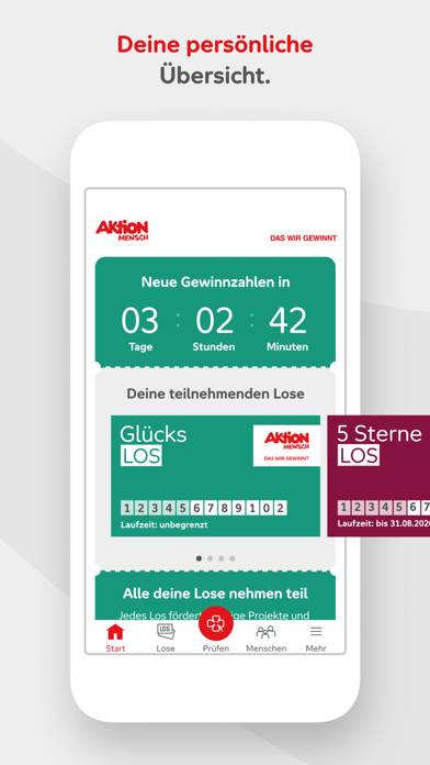 Aktion Mensch-Lotterie App-Screenshot #1