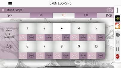 Drum Loops HD Capture d'écran de l'application #5