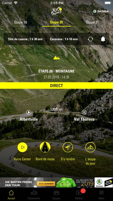 Tour De France 2019 Capture d'écran de l'application #2