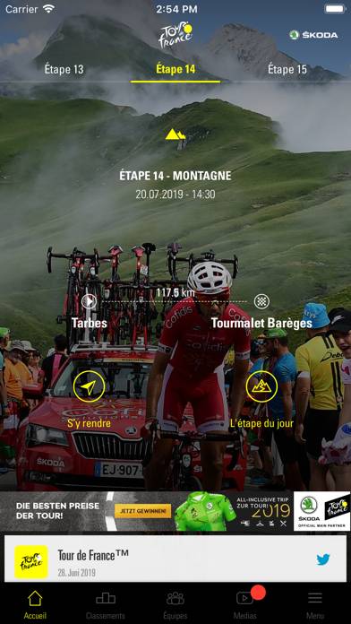 Tour De France 2019 App screenshot #3