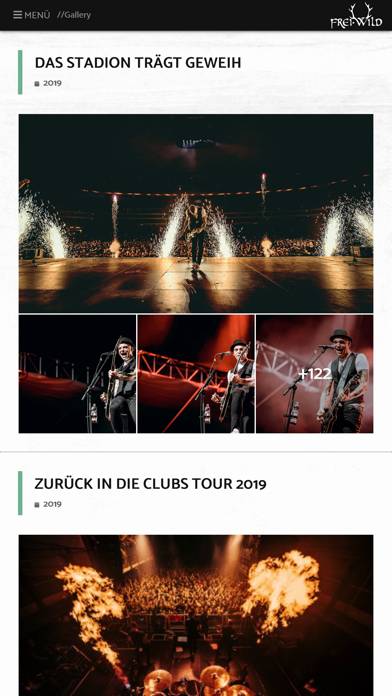 Frei.Wild App-Screenshot