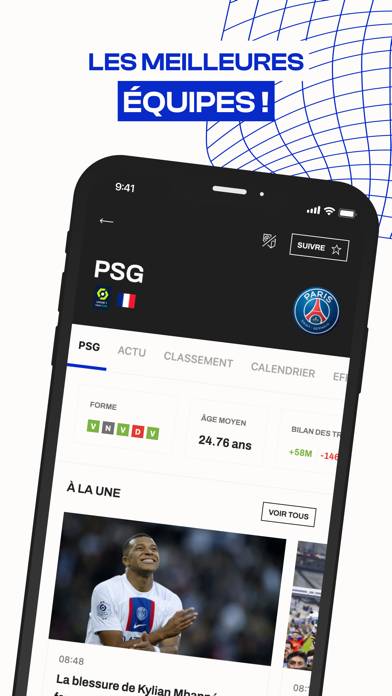 Foot Mercato : Transferts Capture d'écran de l'application #4