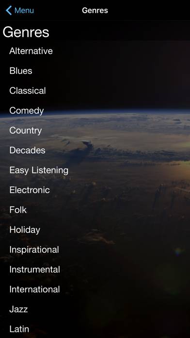 Cloud Radio Pro Captura de pantalla de la aplicación #3