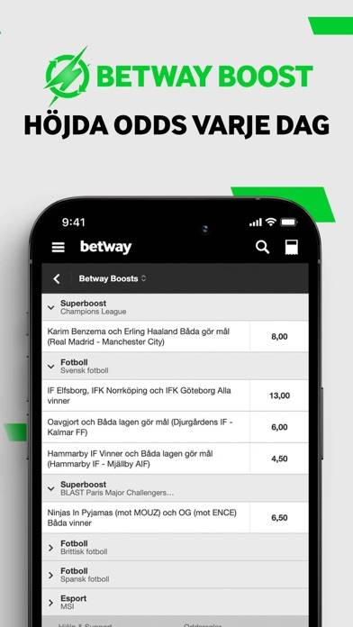 Apuestas Online Betway App-Screenshot #2
