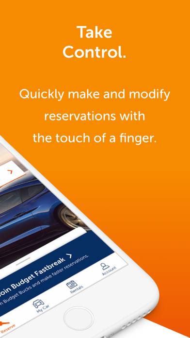Budget – Car Rental App screenshot #2