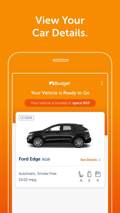 Budget – Car Rental App screenshot #4