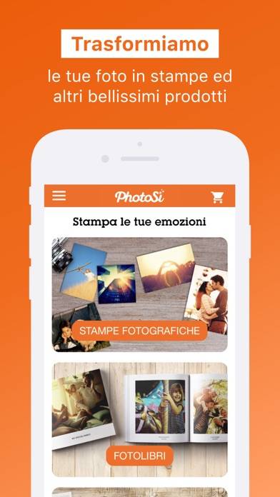 PhotoSì: Photobooks and prints Schermata dell'app #3
