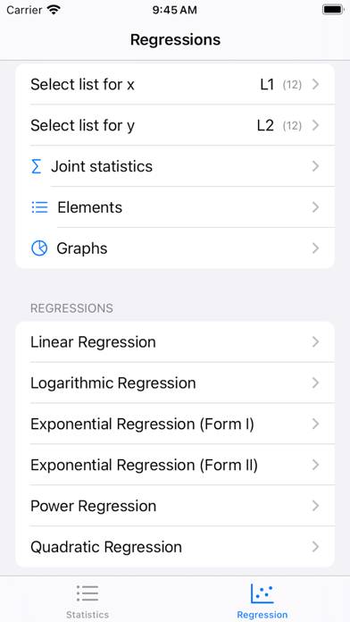 Statistics Calculator plus plus App screenshot #4