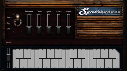 Synthophone Stylophone clone Captura de pantalla de la aplicación #1
