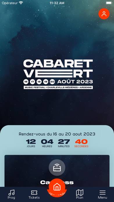 Cabaret Vert 2023 App screenshot #1