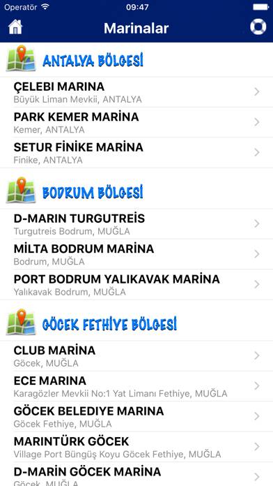 Deniz Durumu App-Screenshot