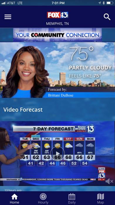 FOX13 Weather App App screenshot
