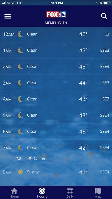 FOX13 Weather App App screenshot