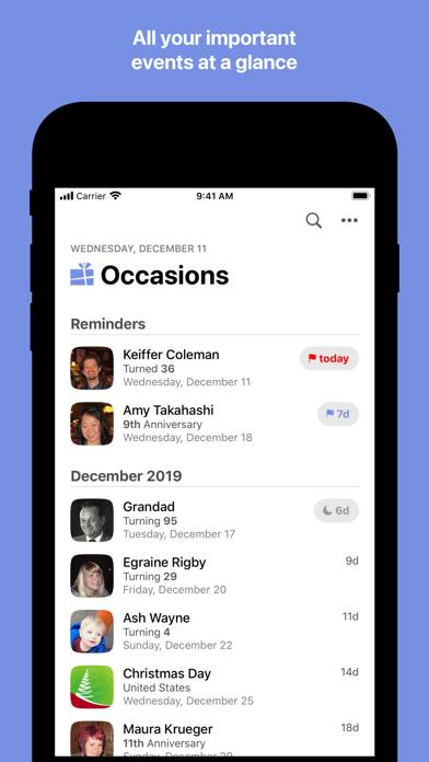 Occasions 3 App-Screenshot #1