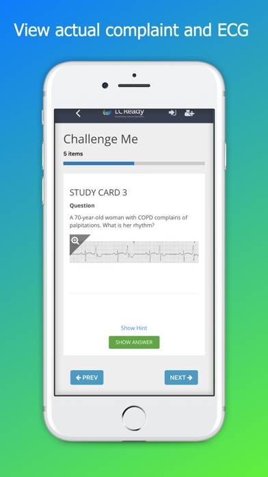 ECG Challenge App-Screenshot #4