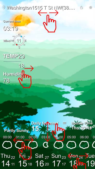 Radar Weather App skärmdump #5