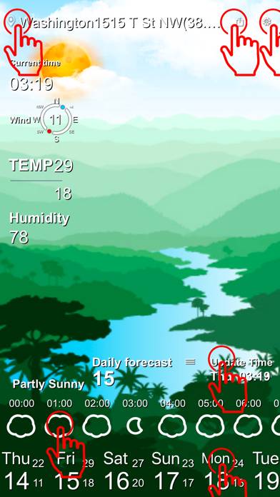 Radar Weather App skärmdump #6
