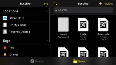 Bass Line Composer App skärmdump #1