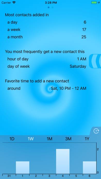 Recent Contacts App skärmdump #3