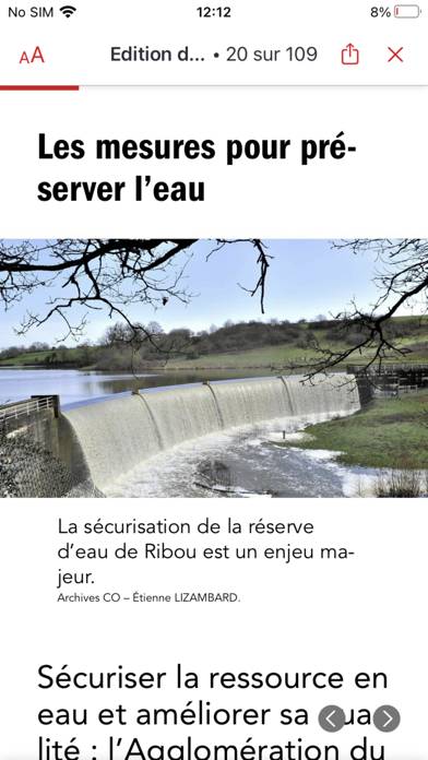 Le Courrier de l'Ouest Journal Capture d'écran de l'application