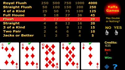 VPoker (video poker) App screenshot #2